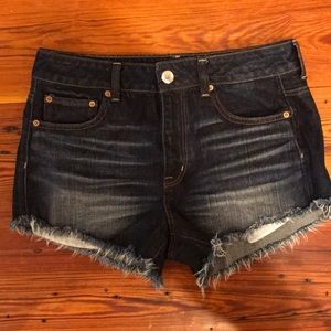 American eagle high rise festival shorts